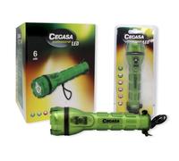 Cegasa profesional linterna de 3 led - resistente a golpes y agua ip44