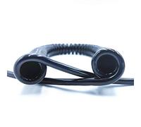 CEHJZQRPL Cable telefónico en Espiral, 1Pc 5/6/8 Core Spring Telescopic Wire Spiral Cable 24AWG0.2mm 20AWG0.5mm 17AWG1.0mm 14AWG2.0mm Stretchable Extension Wire(Stretch 2.5M 6-Core 24AWG0.2MM)