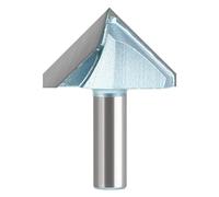 CEHJZQRPL Fresa para carpintería Wood Top, Broca enrutadora de Ranura en V, vástago de 12mm y 12,7mm, Plantilla de ranurado en V de 90 Grados, diámetro de Corte de 50 o 60mm, CNC, 1 Uds.(12 * 60mm)