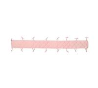 CEHJZQRPL Funda for riel de cuna, cubierta for riel de cuna, cuarto de guardería, hogar, doble cara, antimordeduras, envoltura protectora acolchada suave y segura for protector de dentición frontal la