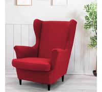 CEHJZQRPL Fundas para sillas Slipcovers Funda elástica for sillón Wingback de 2 Piezas, Funda for sofá, Funda for sillón, Lavable, Antideslizante, Protector de Muebles for Sala de Estar y Dormitorio