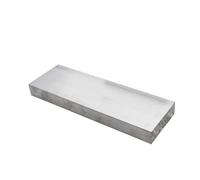 CEHJZQRPL Hoja de aluminio, placa de barra plana de aluminio, bloques de aluminio para fresar, espesor 6 mm, longitud 8 mm a 100 mm, 110 mm, 120 mm, 150 mm, 160 mm(6x8x50mm 1pc)
