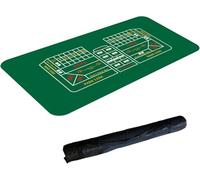 CEHJZQRPL Mesa de póker portátil de 1,2 m, tapete de Goma for Mesa de Juego, Juego de Mesa de póker de Casino, Texas Hold'em
