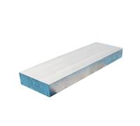 CEHJZQRPL Placa de aluminio, bloques de metal de barra plana de aluminio 6061 for fresado de 6 mm, 8 mm, 10 mm, 12 mm, 15 mm, 20 mm y 25 mm(6x12x200mm 1pc)