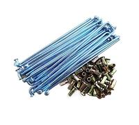 CEHJZQRPL Radios de Acero al Carbono para Bicicletas, 36 unids/Lote radios de Bicicleta 8G 4,0 * 125/130/138/140/145/150/157/162/168/180/191 Mm radios de Motocicleta Bicicleta(125mm)