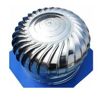 CEHJZQRPL Ventilador eléctrico para tejados, Tapa de Chimenea giratoria de Acero Inoxidable for protección contra la Humedad. Varios tamaños.(160mm/6.3in)