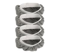 CEHTK 4 Almohadillas de Microfibra Reutilizables y Lavables para fregona de Vapor, compatibles con limpiadores de Vapor portátiles, Color Gris