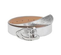 CEHTK Cinturones Elegantes para Pantalones Vaqueros, Vestidos, Hebilla Sencilla, cinturón Fino para niñas, joyería Corporal, Cadena Fina para Cintura Plateada