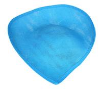 CEHTK Lágrima Sinamay Sombrero Base Platillo Sinamay ala Revuelta Sombrero Base Fascinator Base Platillo Millinery Base Sinamay Base Azul