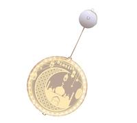 CEHTK Lámpara LED Decorativa Colgante para decoración de Ramadán Eid, para Musulmanes de Mubarak, para Interiores y Exteriores, Color A