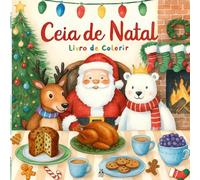 Ceia de Natal: Livro de colorir