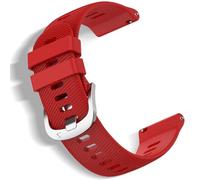 CeiBand 22mm Correa para Garmin Forerunner 265/255/255 Music/Venu 3/vivoactive 4, 22 mm Silicona Deportiva Correas de Reloj, Muñequeras para Amazfit GTR 4/Bip 6/Xiaomi Redmi Watch 5 Active/S4 (Rojo)