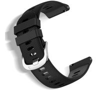 CeiBand 22mm Correa para Garmin Forerunner 265/255/255 Music/Venu 3/vivoactive 4, 22 mm Silicona Deportiva Correas de Reloj, Muñequeras para Amazfit GTR 4/Bip 6/Xiaomi Redmi Watch 5 Active/S4 (Negro)