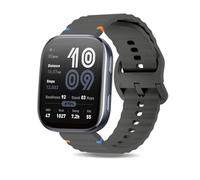 CeiBand 22mm Correas para Amazfit Bip 6/Bip 5/Cheetah Pro/Balance 2, Pulsera Reemplazo de Reloj, 20 mm Correa de Deportiva Silicona Banda para Amazfit GTR 4/3 Pro/2e/Pace/Stratos 3/Nexo - Gris oscuro