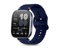 CeiBand 22mm Correas para Amazfit Bip 6/Bip 5/Cheetah Pro/Balance 2, Pulsera Reemplazo de Reloj, 20 mm Correa de Deportiva Silicona Banda para Amazfit GTR 4/3 Pro/2e/Pace/Stratos 3/Nexo - Azul oscuro
