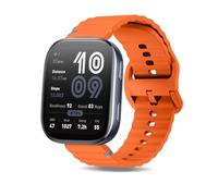 CeiBand 22mm Correas para Amazfit Bip 6/Bip 5/Cheetah Pro/Balance 2, Pulsera Reemplazo de Reloj, 20 mm Correa de Deportiva Silicona Banda para Amazfit GTR 4/3 Pro/2e/Pace/Stratos 3/Nexo - Naranja