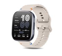 CeiBand 22mm Correas para Amazfit Bip 6/Bip 5/Cheetah Pro/Balance 2, Pulsera Reemplazo de Reloj, 20 mm Correa de Deportiva Silicona Banda para Amazfit GTR 4/3 Pro/2e/Pace/Stratos 3/Nexo - Blanco claro