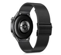 CeiBand 22MM Métal Correas para Huawei Watch GT6 Pro/GT 6 46mm/GT5/Watch5/4/3/Ultimate/Buds, Pulsera Reloj e Acero Inoxidable, Banda Correa para Xiaomi Watch S4/S3/Redmi Watch 5 Active - Negro