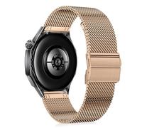 CeiBand 22MM Métal Correas para Huawei Watch GT6 Pro/GT 6 46mm/GT5/Watch5/4/3/Ultimate/Buds, Pulsera Reloj e Acero Inoxidable, Banda Correa para Xiaomi Watch S4/S3/Redmi Watch 5 Active - Oro rosa