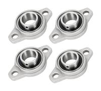CEIEVER KFL004 - 4 rodamientos de brida de 20 mm de diámetro interior, aleación de zinc, rodamientos rombicos para eje, eje, ingeniería y transporte (30 mm)
