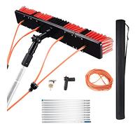 CEIEVER Limpiador de Ventanas con Mango telescópico, Barra telescópica para Limpieza de Ventanas de Agua 5 m/8 m/10 m/10,5 m, Barra telescópica para instalaciones solares y Ventanas