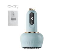 CEIEVER - Máquina masajeadora eléctrica para terapia de ventosas, masajeador eléctrico Gua Sha con 9 modos de succión, juego de terapia de ventosas al vacío, herramienta de raspado de mano para