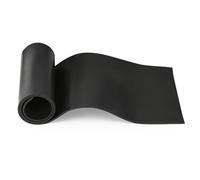 CEIEVER Rollos de Goma Rollo de Caucho Antideslizante 1,5mm Tiras de Gomas Dura para Aislamiento Alfombras Antivibración para Proyectos DIY y Bricolaje (40x80cm)