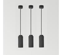 Ceiling 3 Pack Linear Light Kitchen Island Long Tube Small Chandelier Roman Columns Aluminum Hanging Ceiling Lamp Nordic Scandinavian Color Decor Pendant Lights for Dining Room