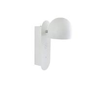 Ceiling 9W LED Wall Light, 3000K-6000K Stepless Dimming Smart Wall Sconces with Voice Control 350° Rotatable Bedroom Wall Lamp Lighting Fixture for Living Room Stairs Bedside,Gray (Color : White)