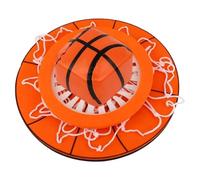Ceiling Basketball Hoop - Indoor Sports Ball Game, Fun Exercise Toy, Durable Hanging Hoop, Space Saving Play Accessory Activity for Bedroom Party School Dormitory Kids Room Backyard Family A