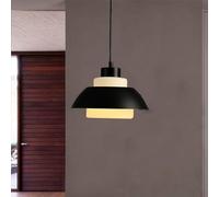 Ceiling Black Acrylic American Industrial-Style Lighting Lamps, E27 Hardware Chandelier, Used for Entrance of The Kitchen Island Restaurant Bedroom Corridor