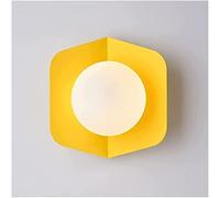 Ceiling Candy Color Wall Light, Bedside Atmosphere Lamp, Creative Kids Room Decorative Wall, Indoor Lighting Fixtures for Bedroom Living Room Hallway Doorway Restaurant (Color : Yellow)