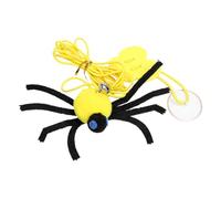 Ceiling Cat Toy - Juego de araña de cuerda elástica para colgar, juguete interactivo, material de algodón, 12 x 8 x 3 cm, 11 g, para cachorros, gatitos, interiores, sala de estar, patio, dormitorio
