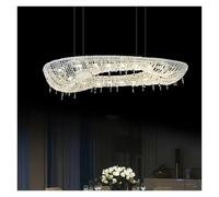 Ceiling Classic Luxury Crystal Chandelier Hotel Lobby Counter Hanging Lamp Villa Shop Pendant Light, Home décor