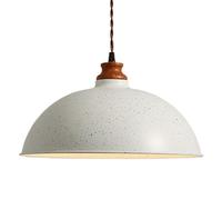 Ceiling Creative Cap-Shaped Chandelier Lampshade, American Style Metal Pendant Light, E27screw Single-Head Hanging Lamp, Balcony Bar Decoration Ceiling Lighting Fixtures