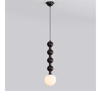 Ceiling E27 White Glass Shape Industrial Light, Globe Kitchen Island Dining Room Chandelier, Pendant Ceiling Fixture Lamp Hallway Bedroom Bedside