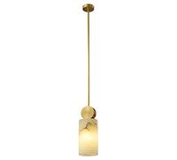 Ceiling Elegant Marble Light Single Head Craft Pendant Lamp with Adjustable Industrial E14 Chandeliers Shade Small Fixtures for Hanging Lamppendant Lights.