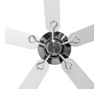 Ceiling Fan Arms - Aluminum Alloy Lightweight, Replacement Parts Kit, 5-Piece Mounting Bracket | Indoor Outdoor Home Living Room Bedroom Garage Repair Maintenance, Ideal For Fan Upgrade