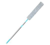 Ceiling Fan Duster Extendable - Long Handle Dust Removal Tool, Microfibre Absorbent Cloth, Multi Cleaner | Window Wall Furniture Refrigerator Floor Cleaning For Home Apartment Housekeeping