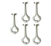 Ceiling Fan Replacement Parts - Aluminum Alloy Connector | 5 Pieces Mounting Support Holder | Lightweight Leaves Arm Brackets For Home Bedroom Kitchen Garage Indoor Outdoor Repair Maintenance