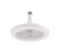 Ceiling Fans with Remote Control And Light Lamp Fan E27 Converter Base Smart Silent Ceiling Fans for Bedroom Living Room