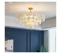 Ceiling Glass Snowflake Ceiling Chandelier Lighting Living Room Hotel Lobby Bedroom Led Lights, Home décor