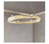 Ceiling Italian Luxury Crystal Colorful Butterfly Circular Bedroom Lamp Led Hanging Chandelier Decor, Home décor