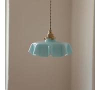 Ceiling Japanese Flower Shape Lamps and Lanterns, E27 Brass Chandelier, Dining Room Balcony Corridor Ceiling Light Fixtures