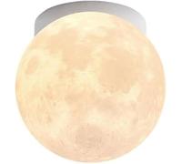 Ceiling Lamps Semi Flush Mount Ceiling Lamp Moon Close to Ceiling Lights White Milk Small Ceiling Light Compatible with Kitchen Living Room,Pendant Ceiling Light