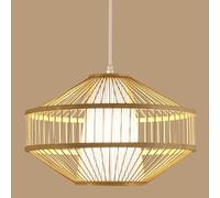 Ceiling Lantern Chandelier Chinese Style Hanging Fixture Kitchen Living Room Bedroom Decoration with Warm and Romantic Glow Hollow Pendant Lamp for Villa Corridor (1 Light