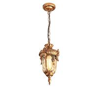 Ceiling LED Chandelier Lamp, European Outdoor Waterproof Pendant Light, Single Head Hanging Lamp, Ceiling Light, Lighting Fixture Compatible with Villa Garden Decoration,Mode