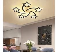 Ceiling LED Dimmable Ceiling Light with Remote Control Children's Color Changing Flush Mount Chandelier Boy Girl Bedroom Lighting Fixture for Living and Dining Room