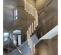 Ceiling Luxury Glass Bubble LED Chandelier for Hotel Living Room Villa Staircase Decoration 18 Lights
