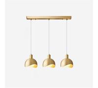 Ceiling Pendenteira de Paredón Azul Escocés Iluminação para Sala de Jantar e Quartos, Llamas Decorativas de Bronce, Dispositivos Fijos a Cilindros de 60cm (Gris)